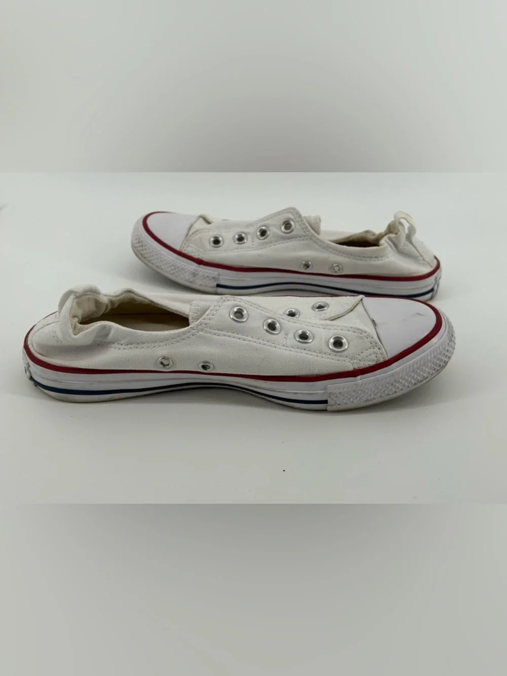Converse All Star White Canvas Sneakers